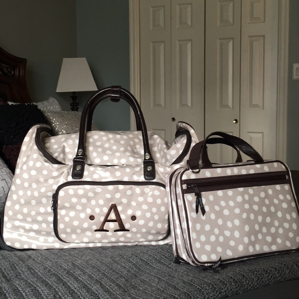 Gray/white dot 31  Bag